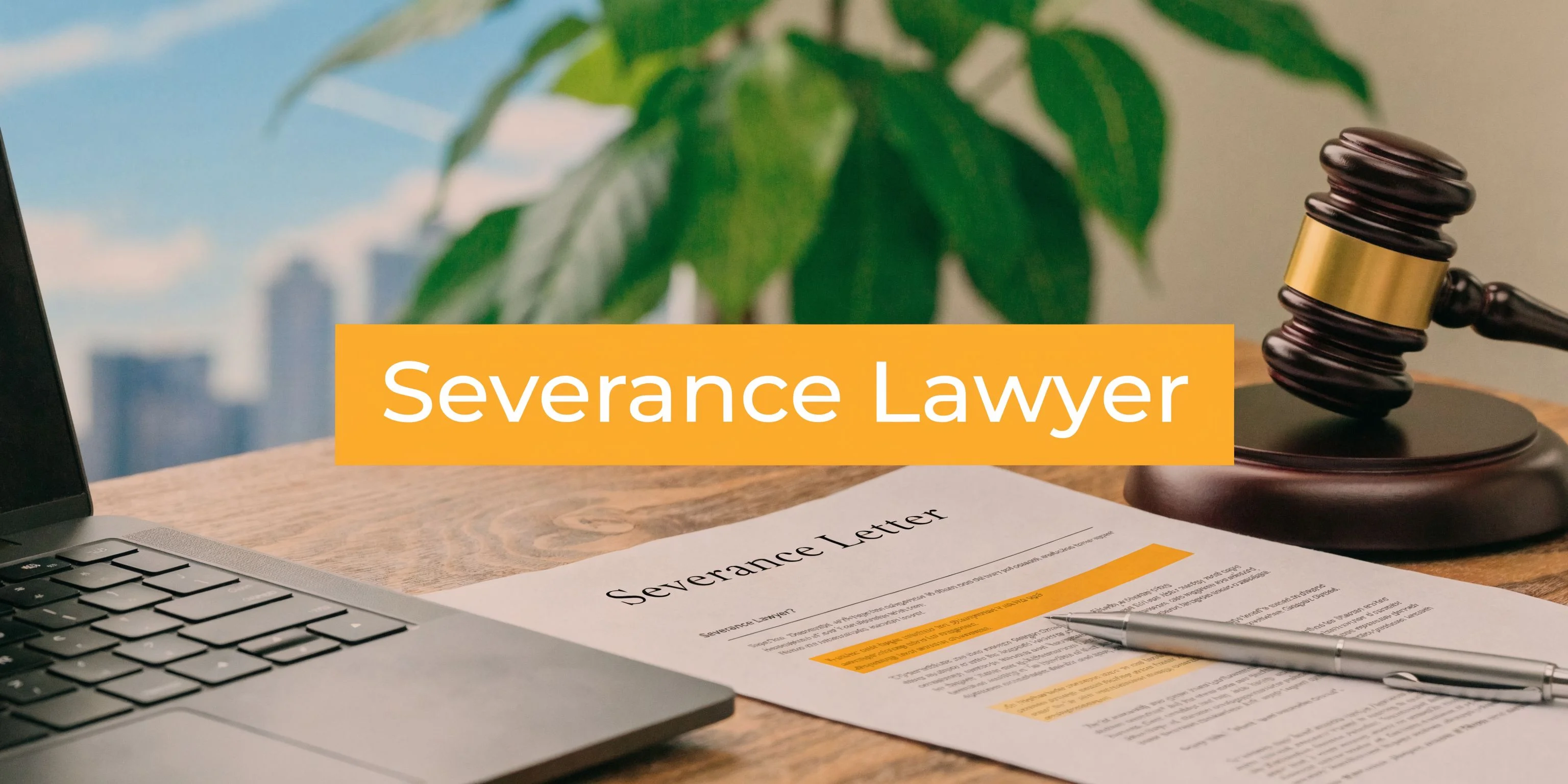 Severance package reviewed before negotiation